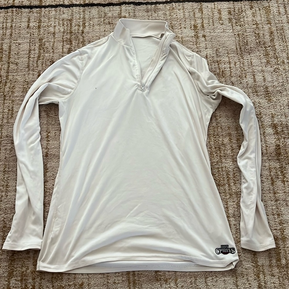 Hot chillys quarter zip base layer